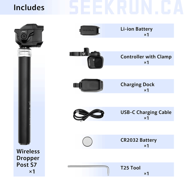 Seekrun Wireless Dropper Post S7